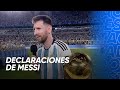 Declaraciones de Messi - Argentina 2-0 Panamá - Amistoso 2023