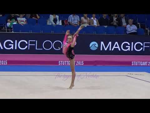 Sofija NIKITINA (LAT) clubs - 2015 Stuttgart worlds Qualifs