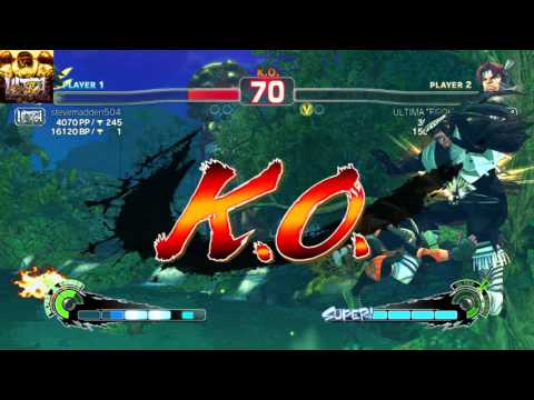 Stevemadden504 (Makoto) vs ULTIMATEGOHAN400 ( T.Hawk