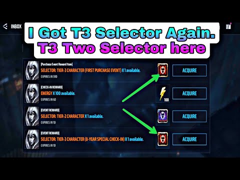 Two T3 Selector | I Got T3 Selector Again During 8 Years Anniversary Event - Marvel Future Fight