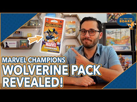 WOLVERINE Hero Unveiled | Marvel Champions | A Hotly Anticipated Hero Focused on Regen!