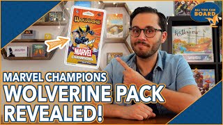 WOLVERINE Hero Unveiled | Marvel Champions | A Hotly Anticipated Hero Focused on Regen!