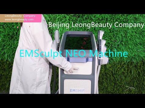 Vertical EMSculpt NEO with RF 4-Handle Version Introduction from Beijing Leongbeauty Company