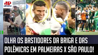‘Qual é o seu problema? Você é…’; olha os bastidores da briga e polêmicas em Palmeiras x São Paulo