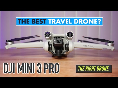 DJI Mini 3 Pro - Best 4K Drone for International Travel under 250 grams