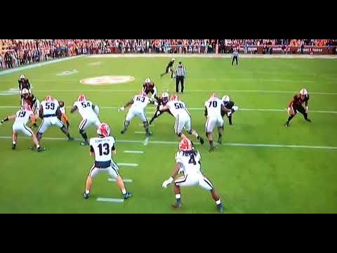 Center and Guard combo blocking vs Odd front