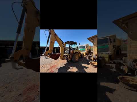 LEILÃO PREFEITURA DE CURIÚVA/PR Retroescavadeira - Caterpillar CAT 416E #leilao #retroescavadeira