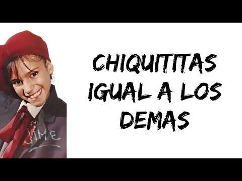 Chiquititas 1995 - Igual a los demas (feat. Maria Jimena Piccolo) (letra)