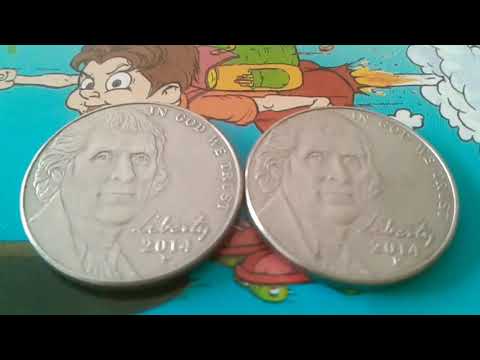 Philadelphia Varieties mint Coin Value, Action Record $ 495.00 Jefferson Nickel,2014 p nickel value