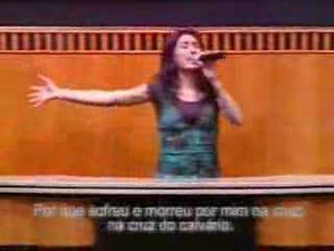 Danielle Cristina - Deus tu és Santo (Ao vivo PB)