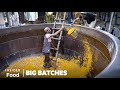 How 5 Tonnes Of Sweet Rice Zarda Is Cooked In The World S Largest Cauldron In India Big Batches