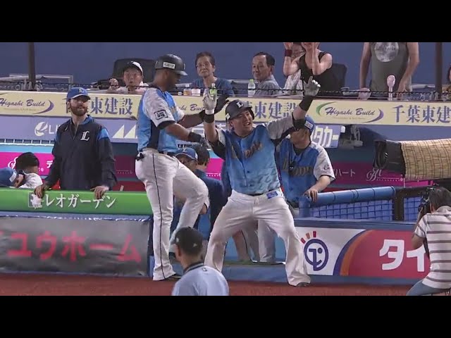 【9回表】 ライオンズ・山川 最後まで攻撃の手を緩めないどすこい弾‼ 2019/8/12 M-L