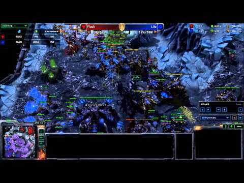 SC2 HotS Progame - Flash vs Life Game 1.5