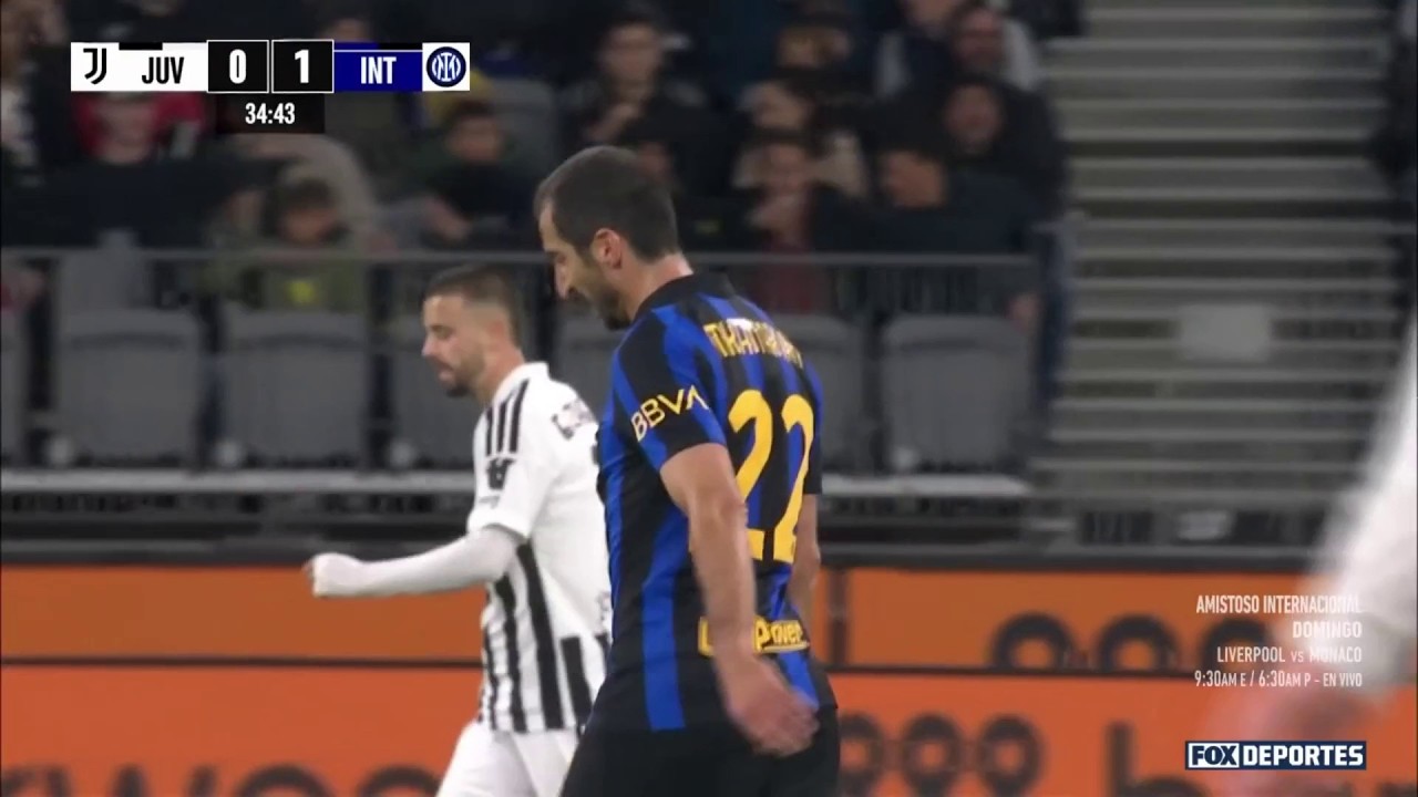 🔥 ¡QUÉ DISPARO DEL INTER! | Juventus 0-1 Inter Milán | Amistoso Internacional | #AmistosoEnFOX