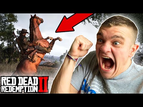 I HATE HORSES! Red Dead Redemption 2 Ep.7 - Kendall Gray
