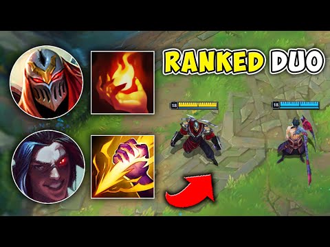 WHEN ZWAG AND HEIZ DUO QUEUE IN RANKED!! (THEY HAD NO CHANCE) - League of Legends