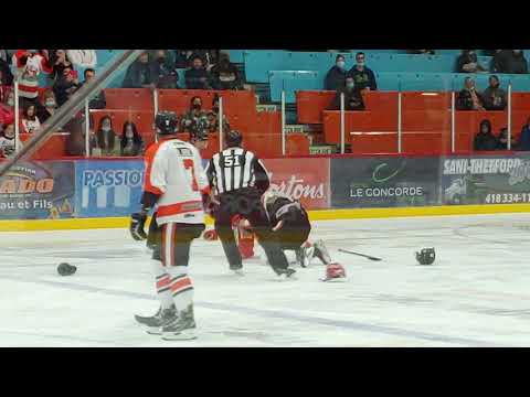 Chris Cloutier vs Thomas Bellemare, Oct 9th 2021