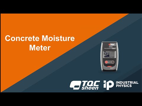 TQC Sheen Concrete Moisture Meter