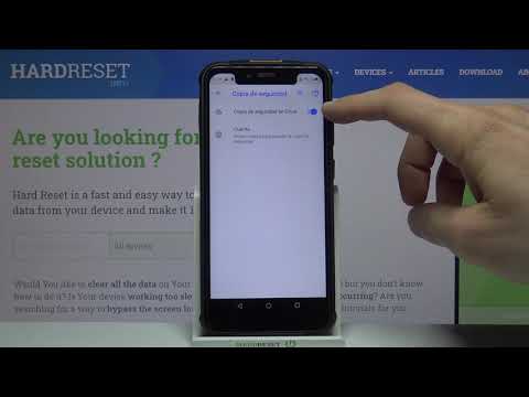 Cómo hacer copia de seguridad en ULEFONE Armor 5s - copia de seguridad Google