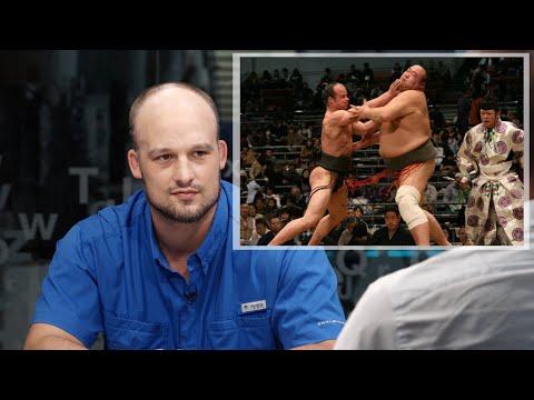 Čech mezi elitou sumó v Japonsku. Nevypadá to tak, ale hodně to bolí, říká Bojar