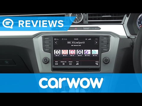 Volkswagen Passat Estate 2017 Discover Navigation Pro infotainment review | Mat Watson Reviews
