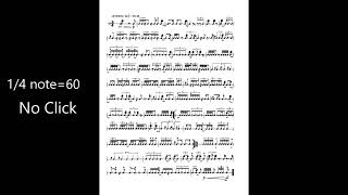 Albright Solo #33 Polyrhythmic Studies - Sight-Reading with Rick - Very Advanced Level