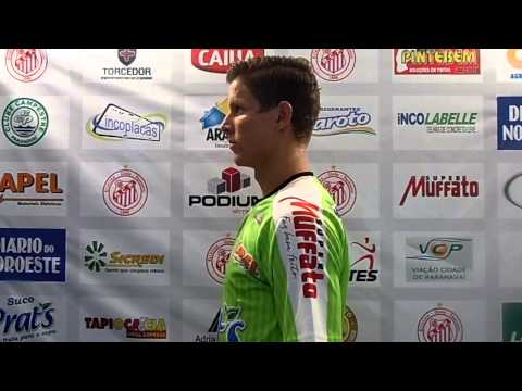 ANDRÉ SCHUERROFF VANDRESEN - 07.12.93 - goleiro (destro) - Paranavaí(PR) -. TAÇA FPF 2015