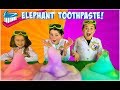ELEPHANT TOOTHPASTE Science Experiment! Easy Science Experiments for Kids