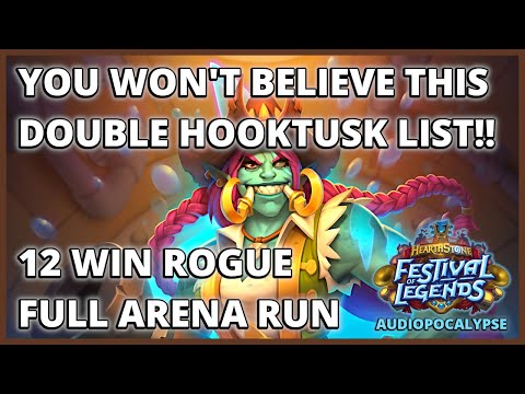 Double Hooktusk!?? The Best Run You'll Ever See!! | 12 Win Rogue Arena Run | Audiopocalypse