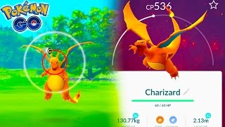 FIRST EVER WILD CHARIZARD IN POKEMON GO! THIS WAS EPIC! Pokemon Go Post Update!