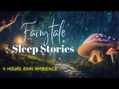 💤 Fairytale Sleep Stories 💤 Drift Off to Cozy Sleep Stories & Soothing Rain Sounds for 4 Hours ☔️