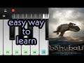 Bahubali bgm on piano tutorial/How to play Bahubali bgm on piano/Piano Station