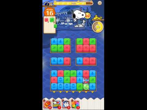 Snoopy Puzzle Journey Night Mode Level 29 - NO BOOSTERS 🐶🧩🧳 | SKILLGAMING ✔️