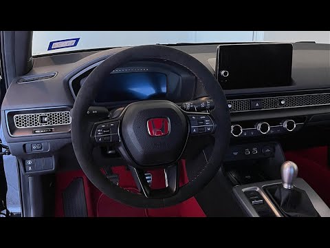 Installing OEM Alcantara Suede Steering Wheel In My 2023 Honda FL5 Type R!!