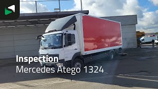 Camion fourgon Mercedes-Benz Atego 1324 4X2 13tonner 1500kg Ladebordwand Automatic Airco Euro | Image 2 - Autoline