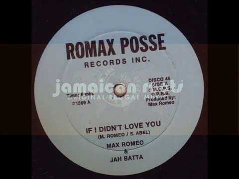 Jah Batta - If I Didn't Love Yoy (ROMAX POSSE) 12