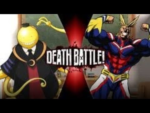 mugen koro sensei vs all might