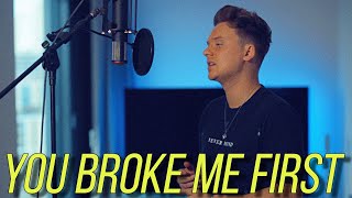 Kadr z teledysku You Broke Me First tekst piosenki Conor Maynard