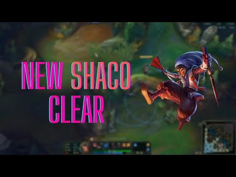 NEW Shaco Jungle Clear - Season 15 Fastest Clear!