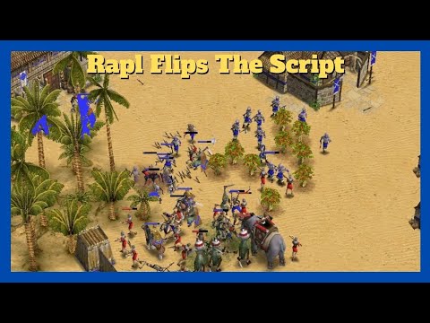 Anubis Abuse | Skady (Odin) vs Rapl (Isis) #aom #ageofempires