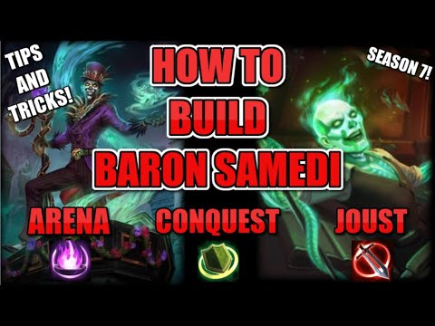 How to Build and Play Baron Samedi - Smite - Complete Guide