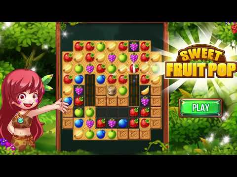 Sweet Fruits POP : Match 3 Puzzle Video