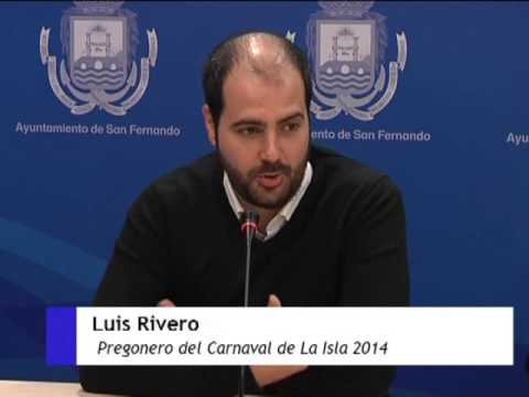 El Pregonero del Carnaval de La Isla 2014 será Luis Rivero