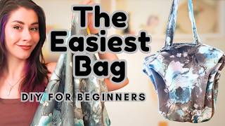 Easy DIY Shopping Bag Tutorial | Beginner Sewing Project
