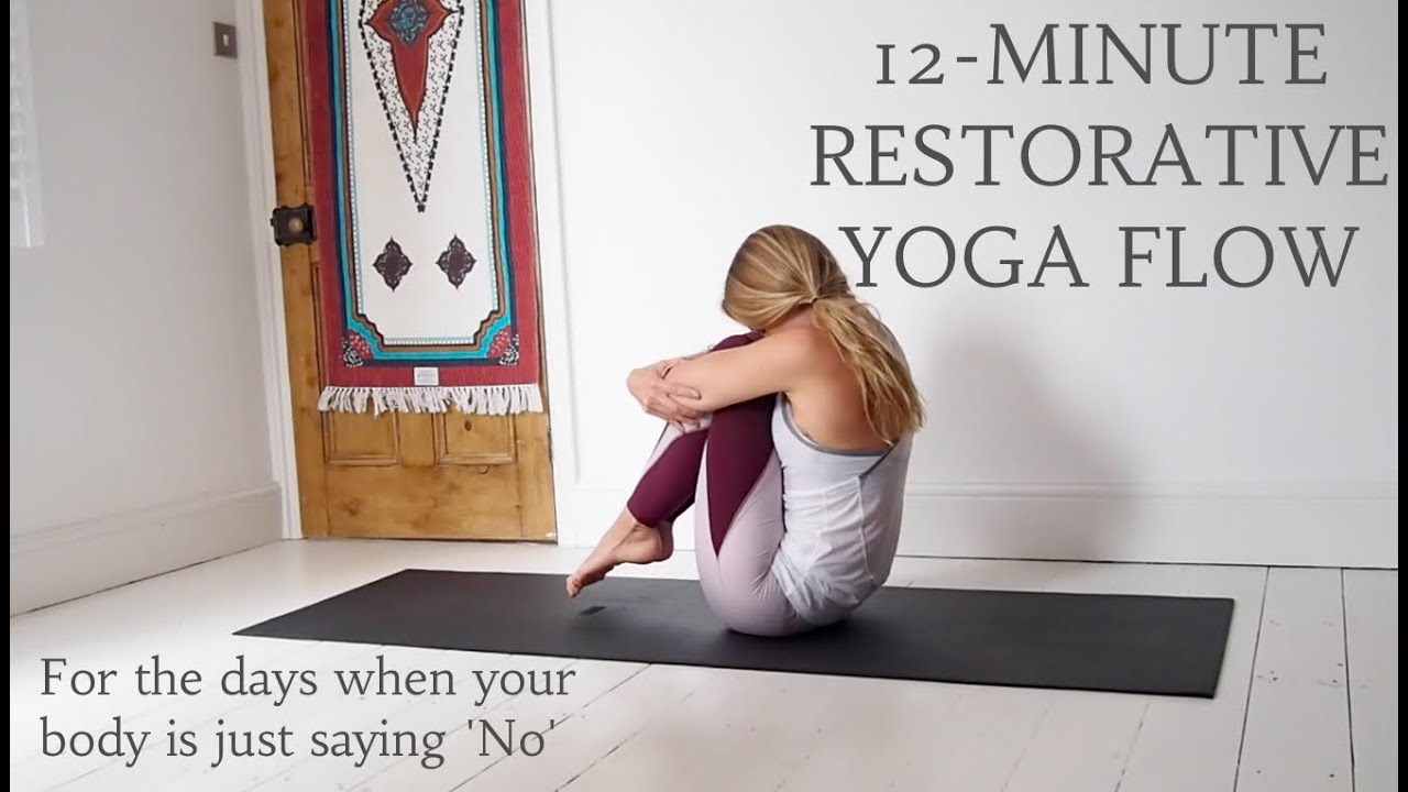 12-MINUTE RESTORATIVE YOGA | Morning Stretch | CAT MEFFAN