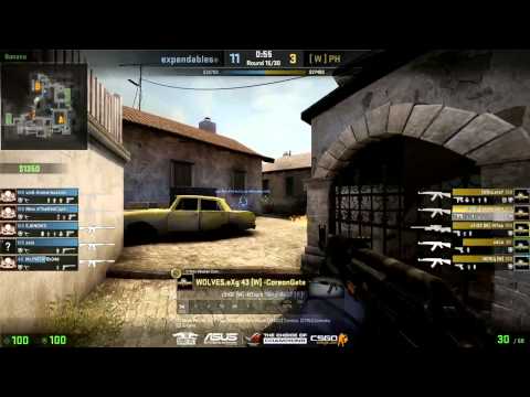 Expendables vs Wolves - (Mineski The Shootout CS:GO invitational) - Semi Finals - Game 3