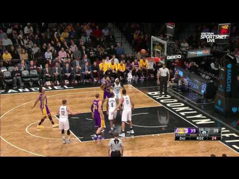 A Globetrotter trick... Swaggy P pump fakes a free throw