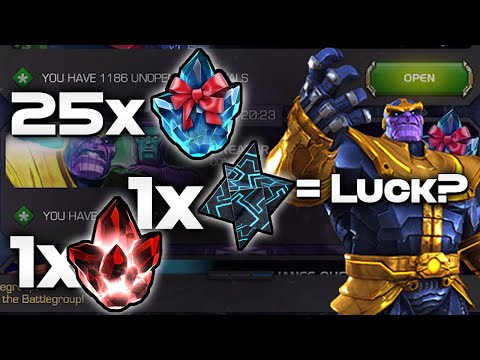 25x Greater Gifting Crystal + 1x 6 Star Champion + 1x 5 Star Champion Opening = Luck?