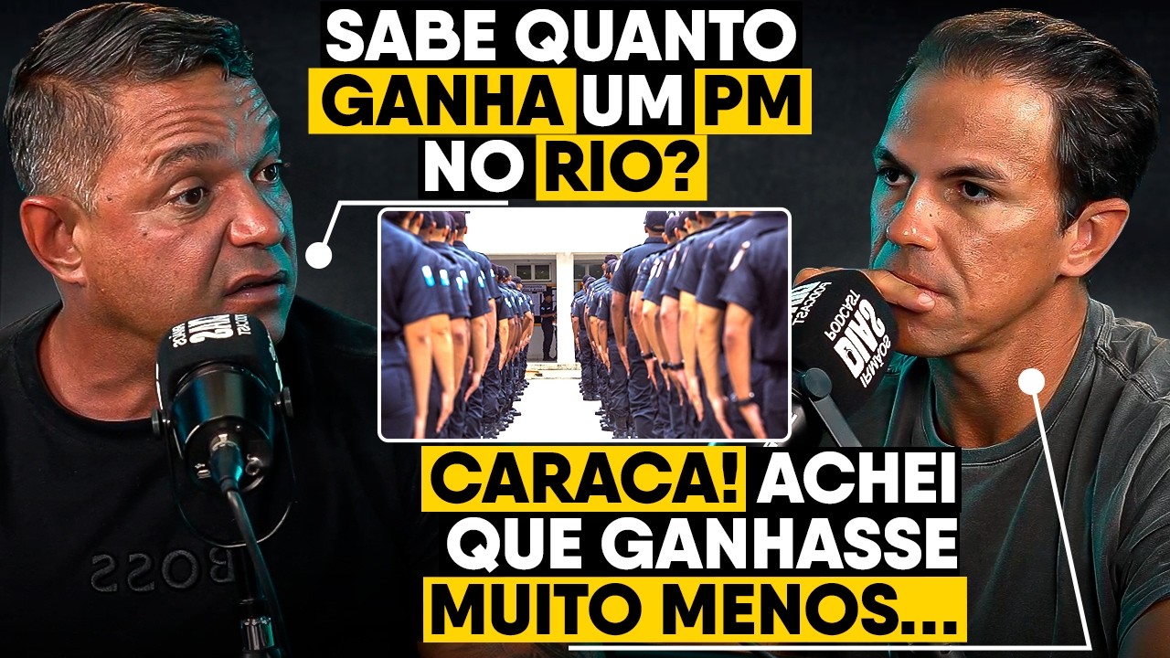Qual SALÁRIO de um POLICIAL no RIO DE JANEIRO? - SARGENTO BATATA