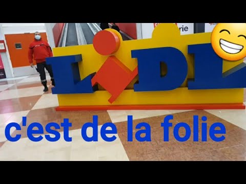 L'ouverture d'un magasin lidl 🤔😁افتتاح لدل شي لا يوصف 🏃🏃‍♀️